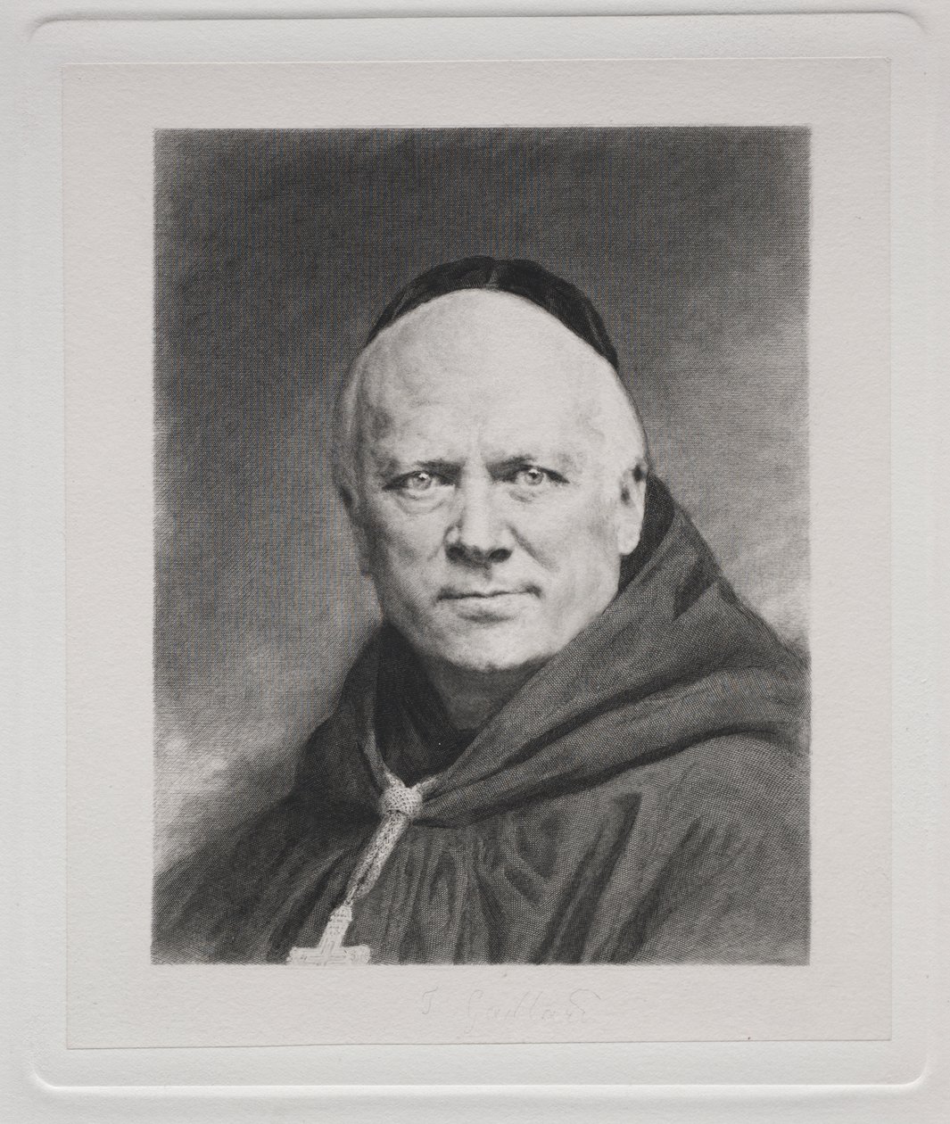 Dom Prosper Gueranger, abbot av Solesmes av Claude Ferdinand Gaillard