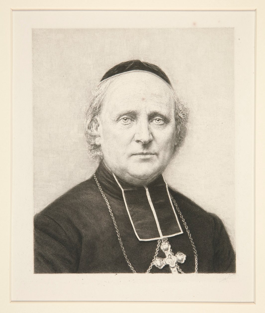Monsignor Billard av Claude Ferdinand Gaillard