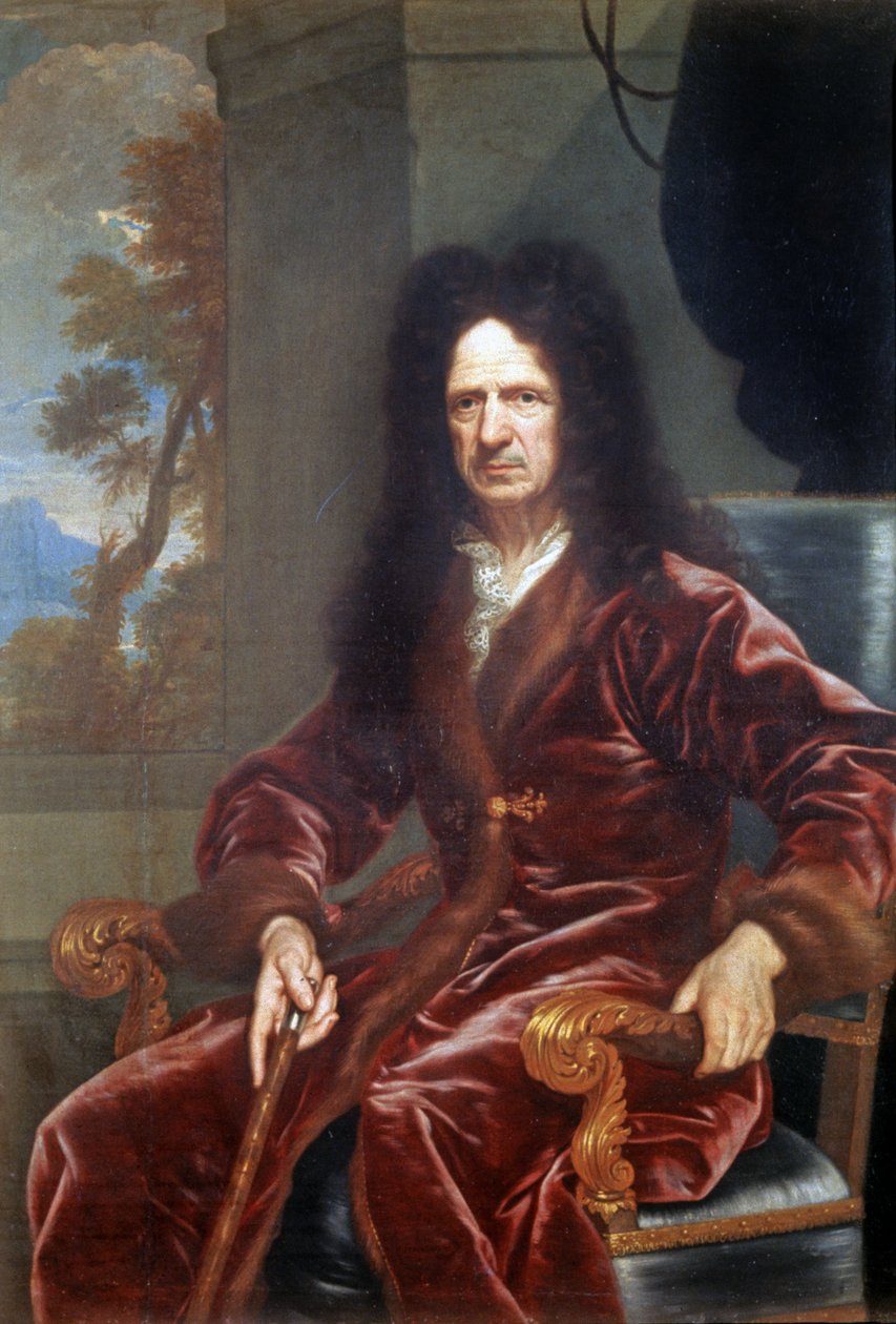 Porträtt av Andre Le Notre av Claude Lefebvre