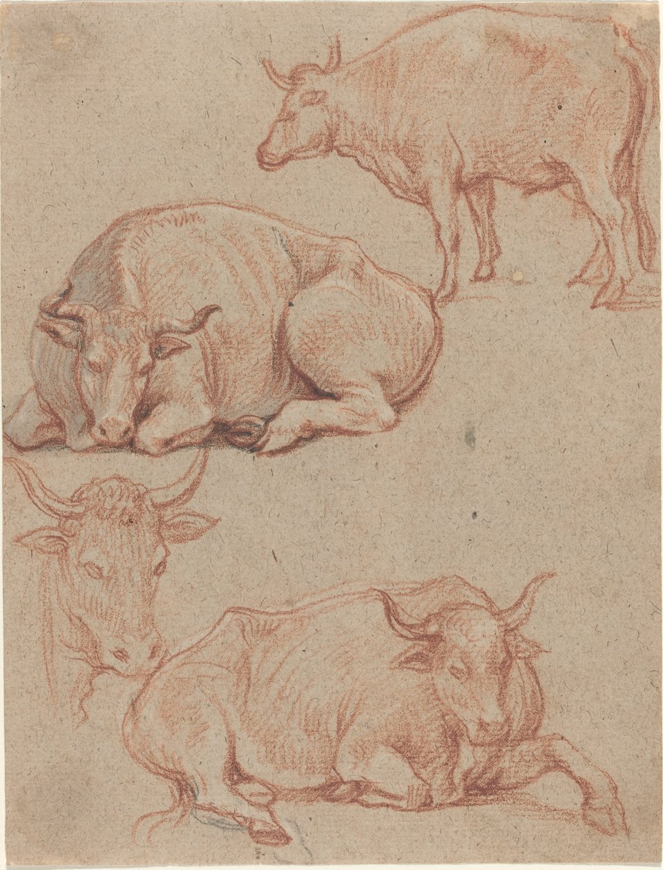 Fyra kor av Claude Lorrain