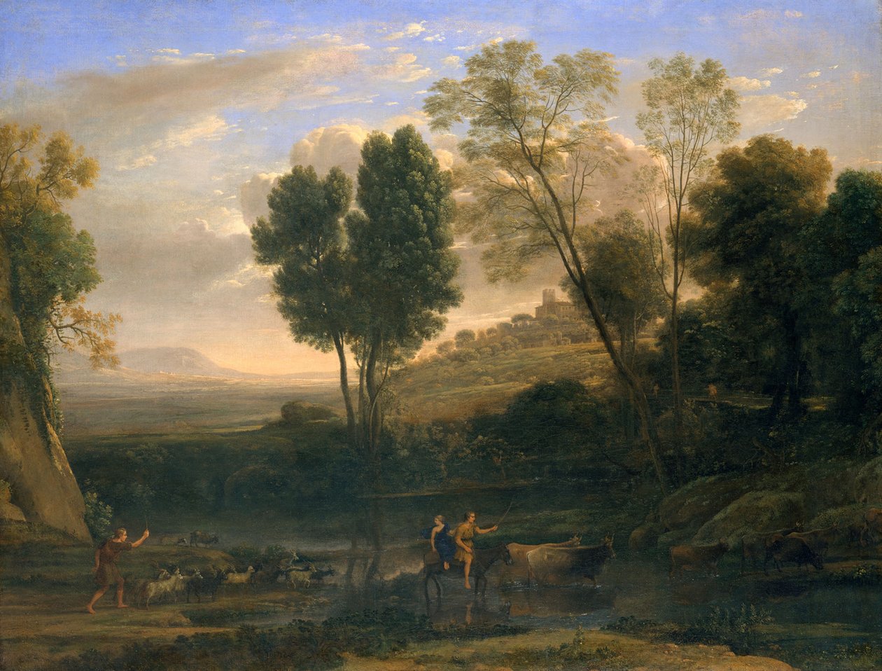 Soluppgång, ca 1646-47 av Claude Lorrain