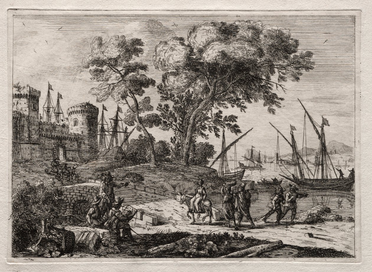 Tecknaren. av Claude Lorrain