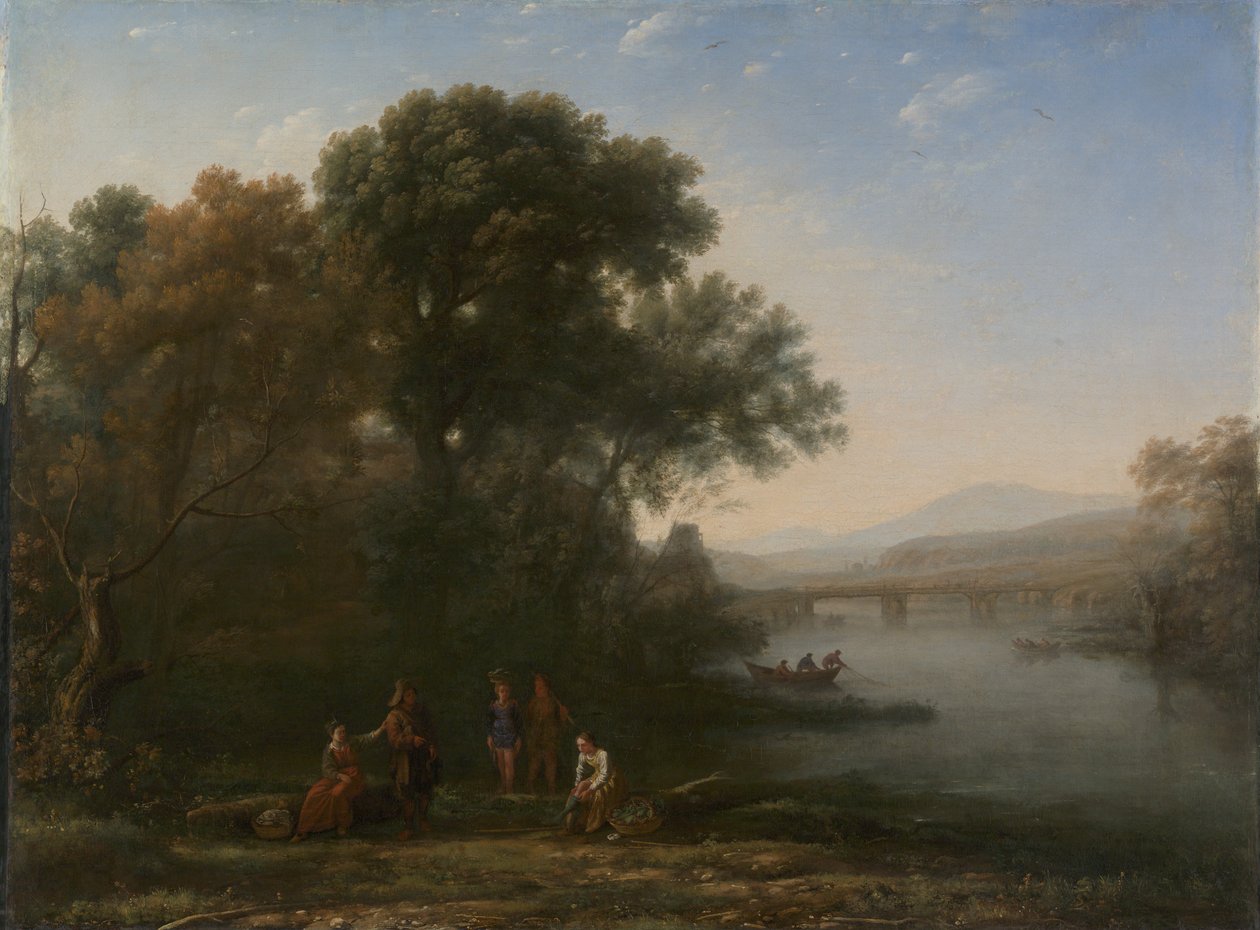 Forden, möjligen 1636. av Claude Lorrain