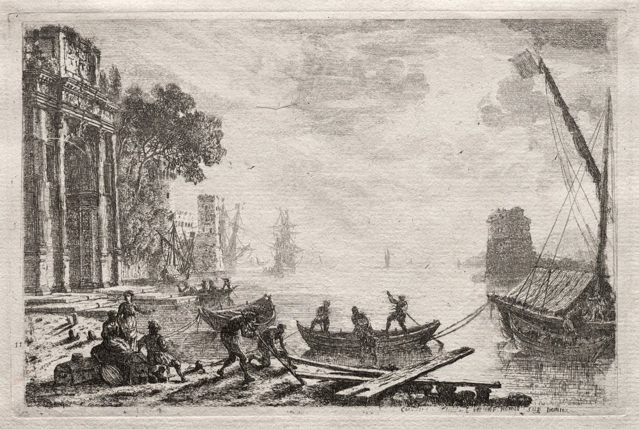 Solnedgången av Claude Lorrain