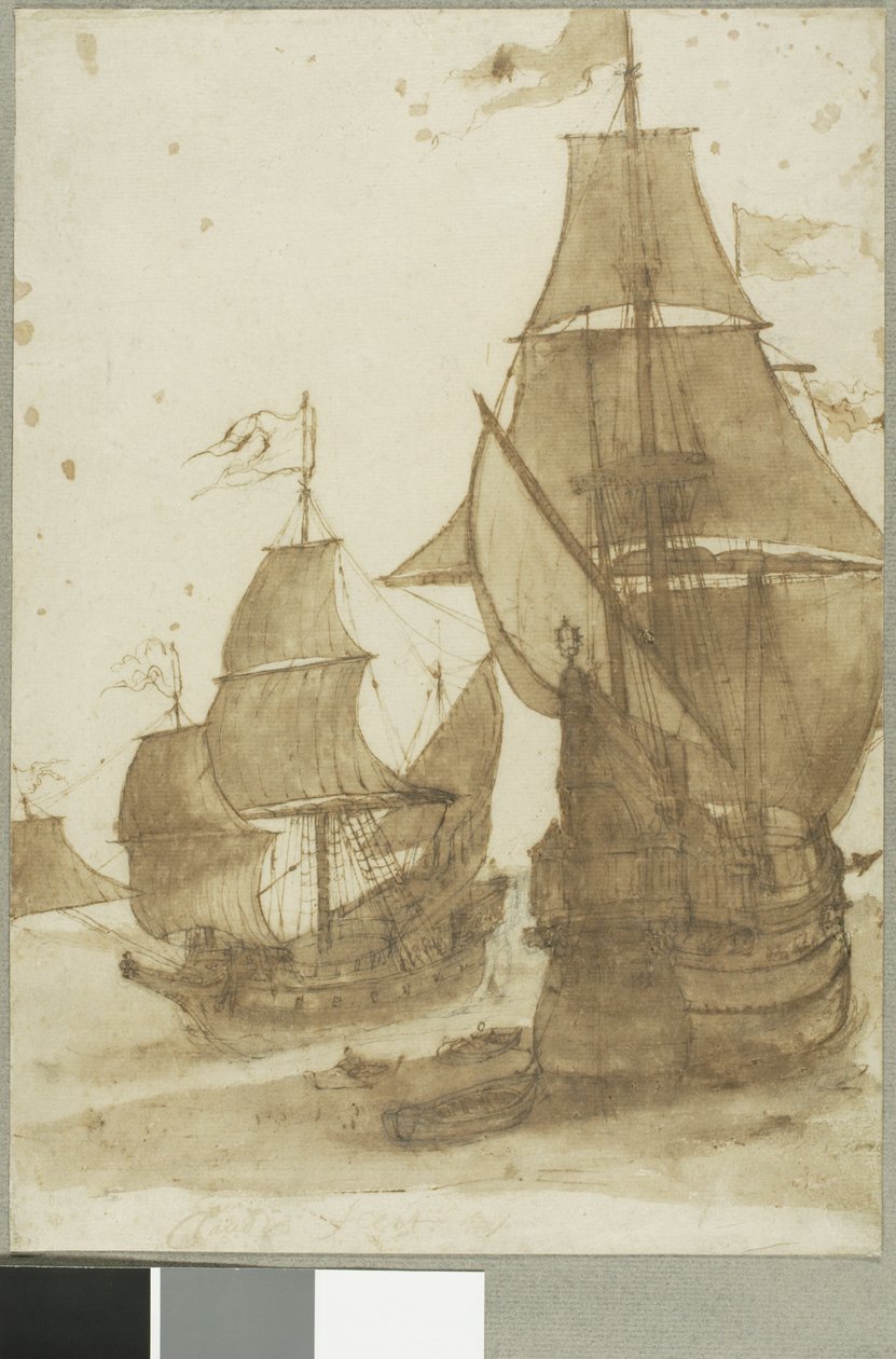 Två fregatter av Claude Lorrain