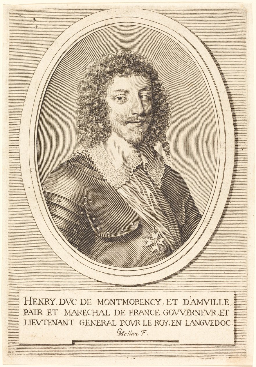 Claude de Lingendes av Claude Mellan