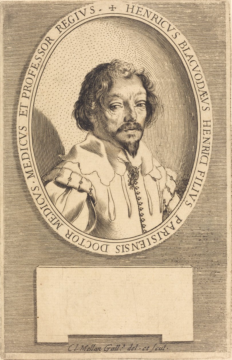 Dr Henry Blackwood, Jr. av Claude Mellan