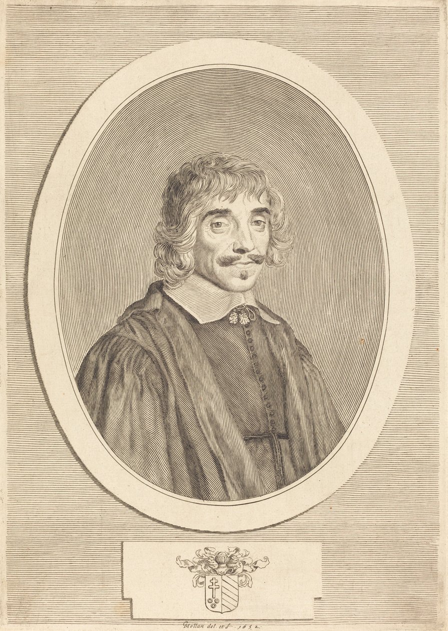 John Perrault av Claude Mellan
