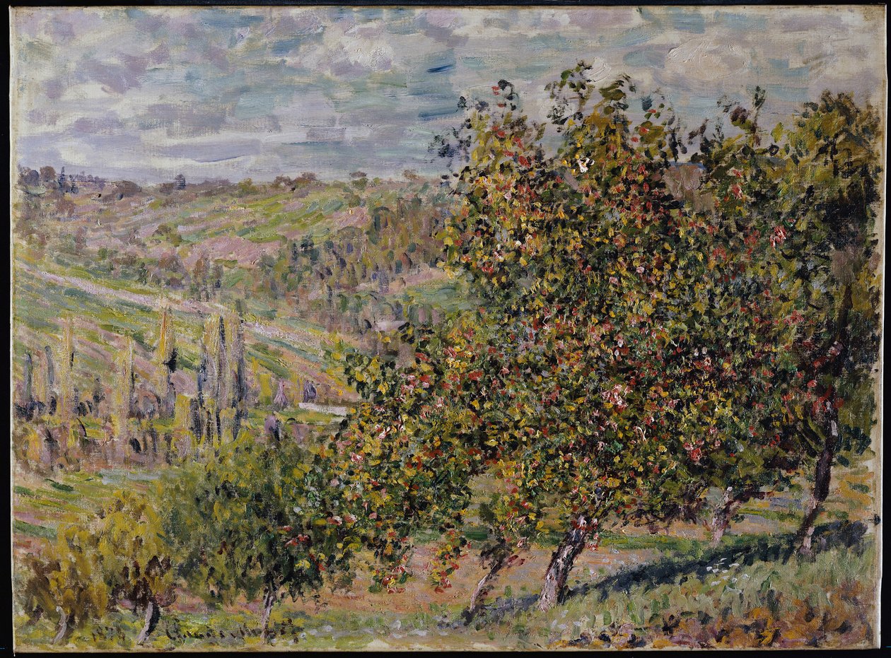 Äppelblom, 1878 av Claude Monet