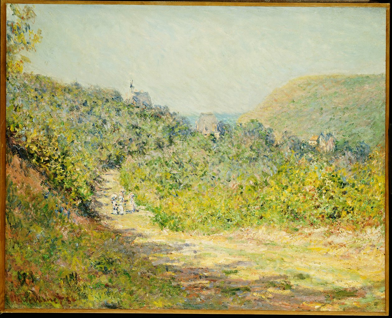 Vid Lilla Dalles, 1884 av Claude Monet