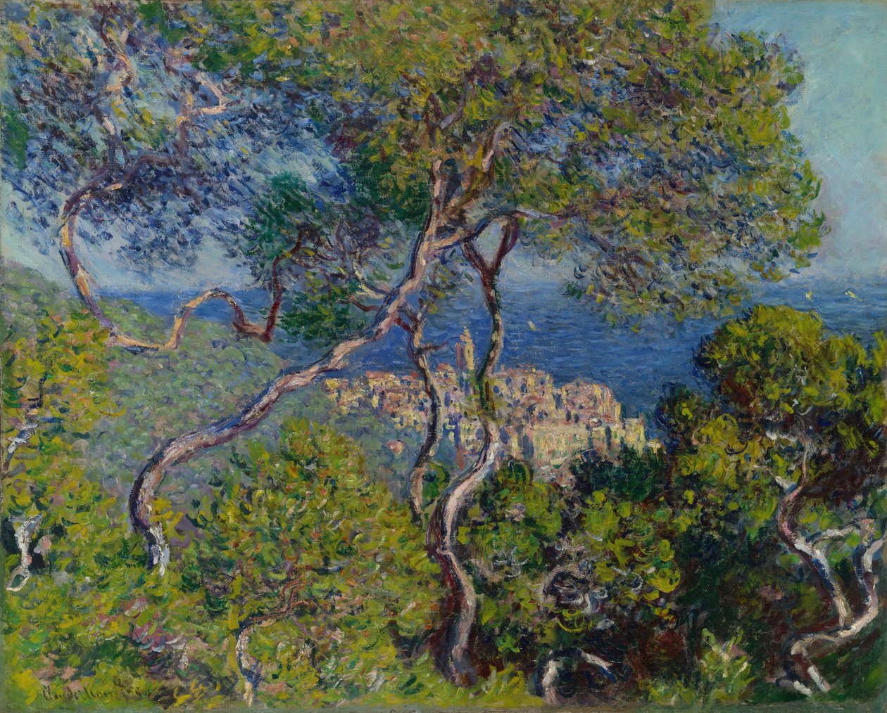 Bordighera, 1884. av Claude Monet