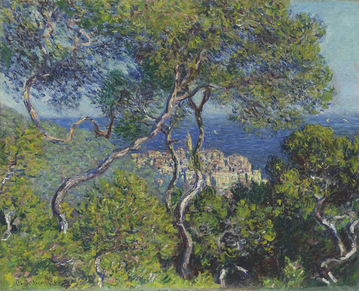 Bordighera, 1884 av Claude Monet