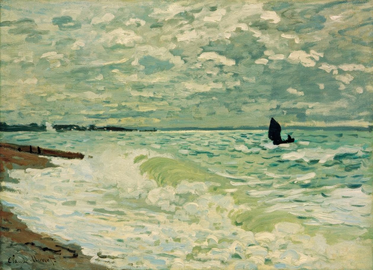 Havet vid Sainte-Adresse av Claude Monet