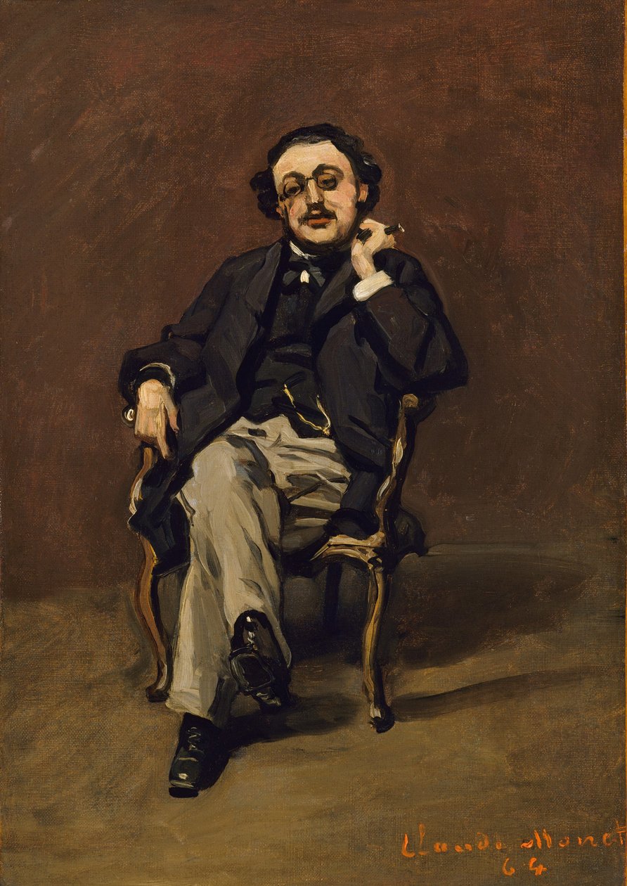 Dr Leclenché, 1864 av Claude Monet