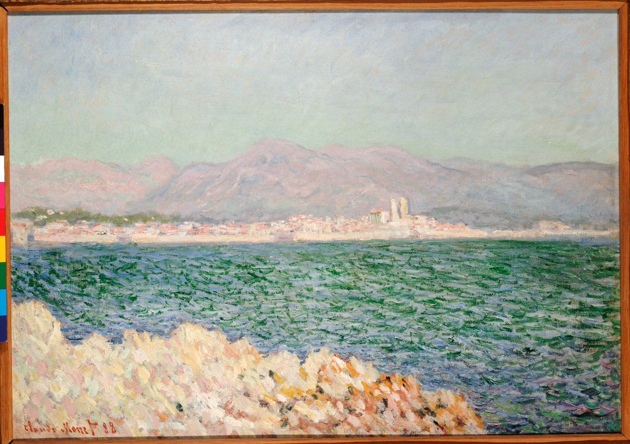 Antibesbukten, 1888 av Claude Monet