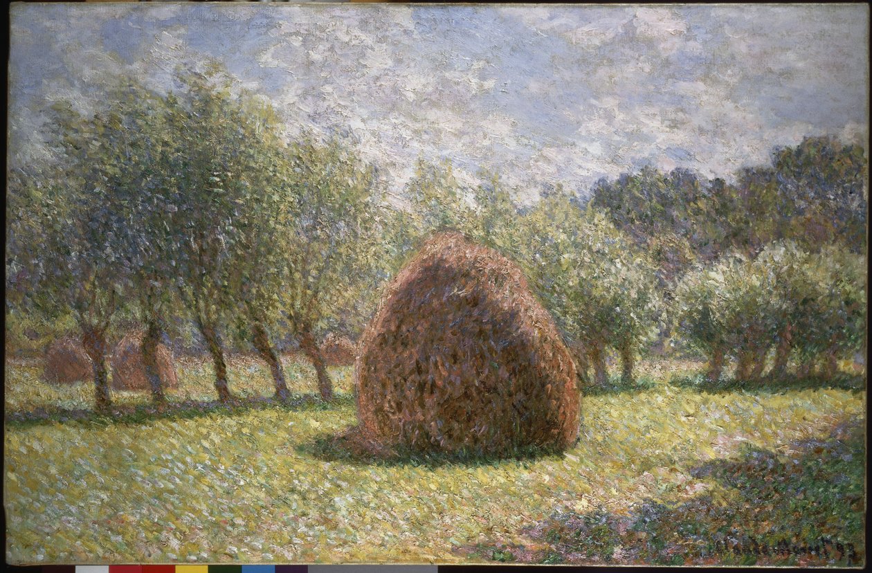 Höstackar i Giverny, 1893 av Claude Monet