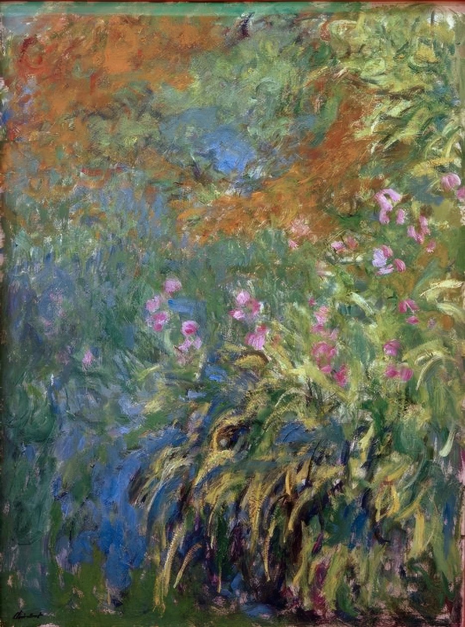 Iris av Claude Monet