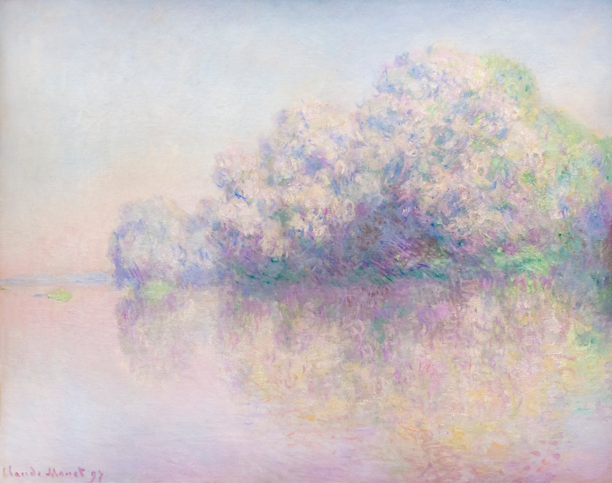 Ö av nässlor av Claude Monet
