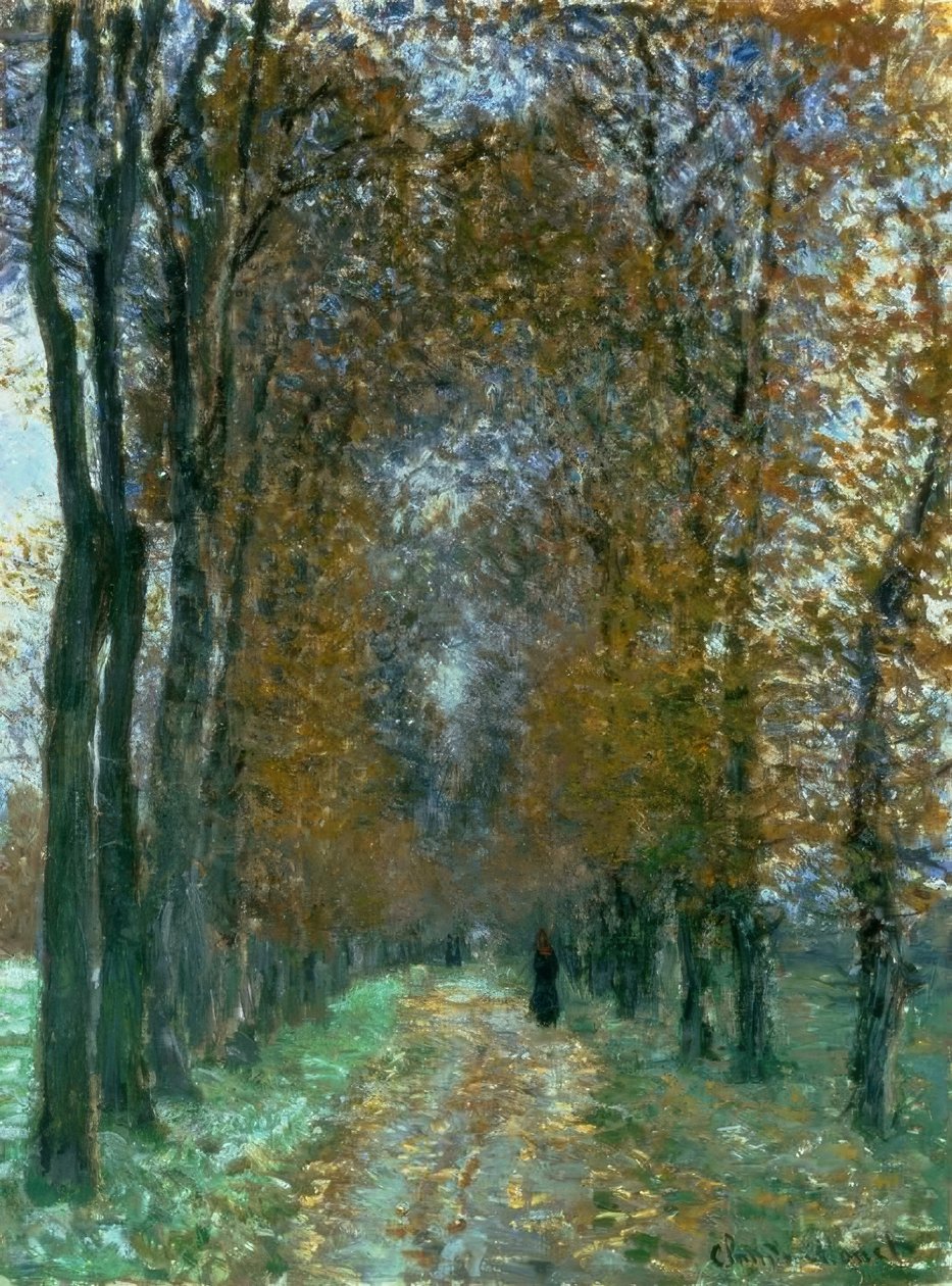 Gränden av Claude Monet