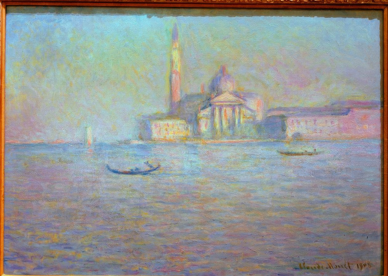 Kyrkan Saint George Major av Claude Monet