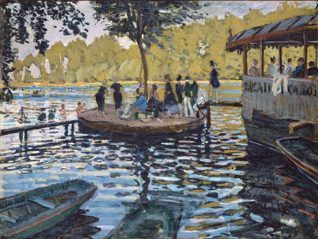 La Grenouillere av Claude Monet