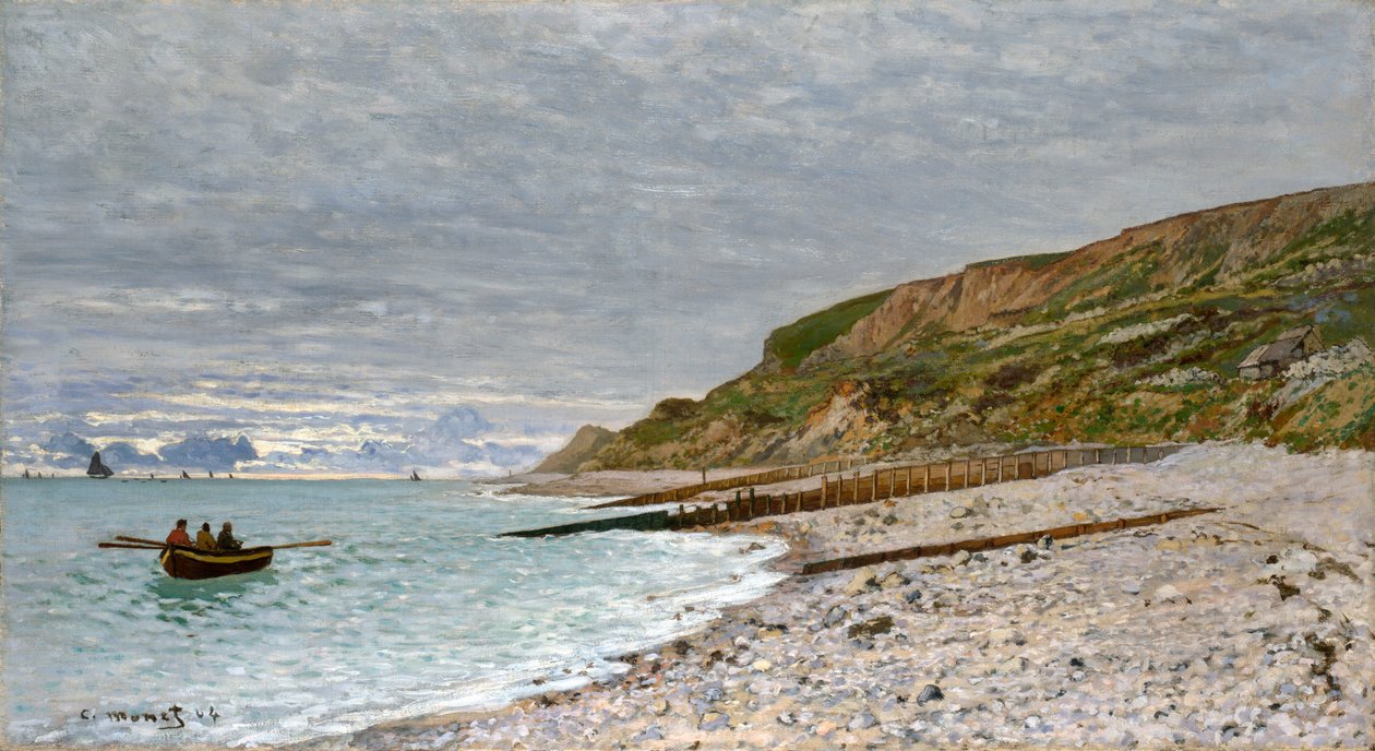 Pointe de la Hève, Sainte-Adresse, 1864 av Claude Monet