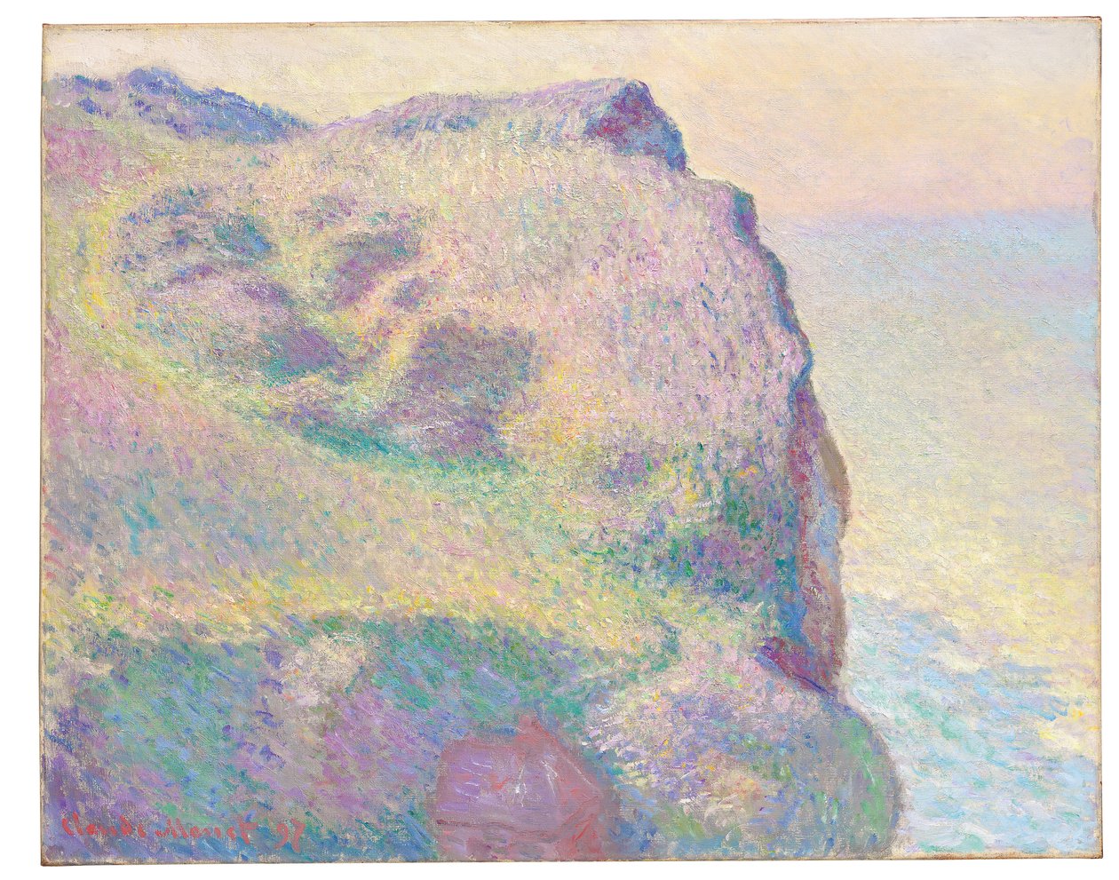 Pointe du Petit Ailly, 1897 av Claude Monet