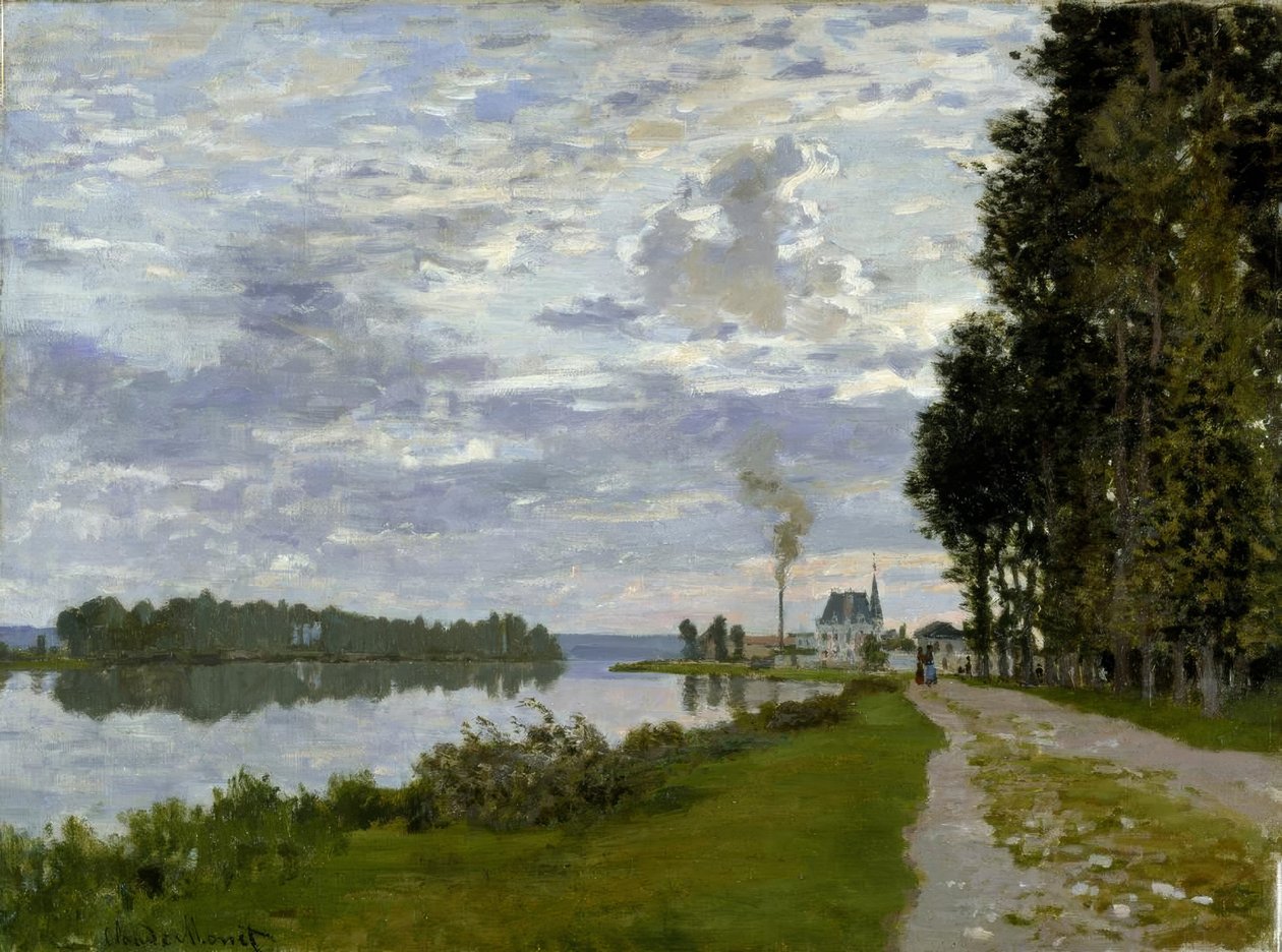 Argenteuil-promenaden av Claude Monet