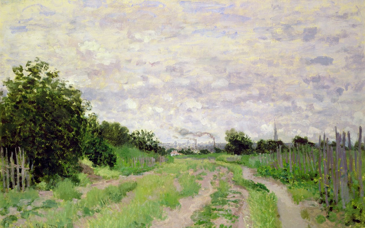 Landskap av Claude Monet