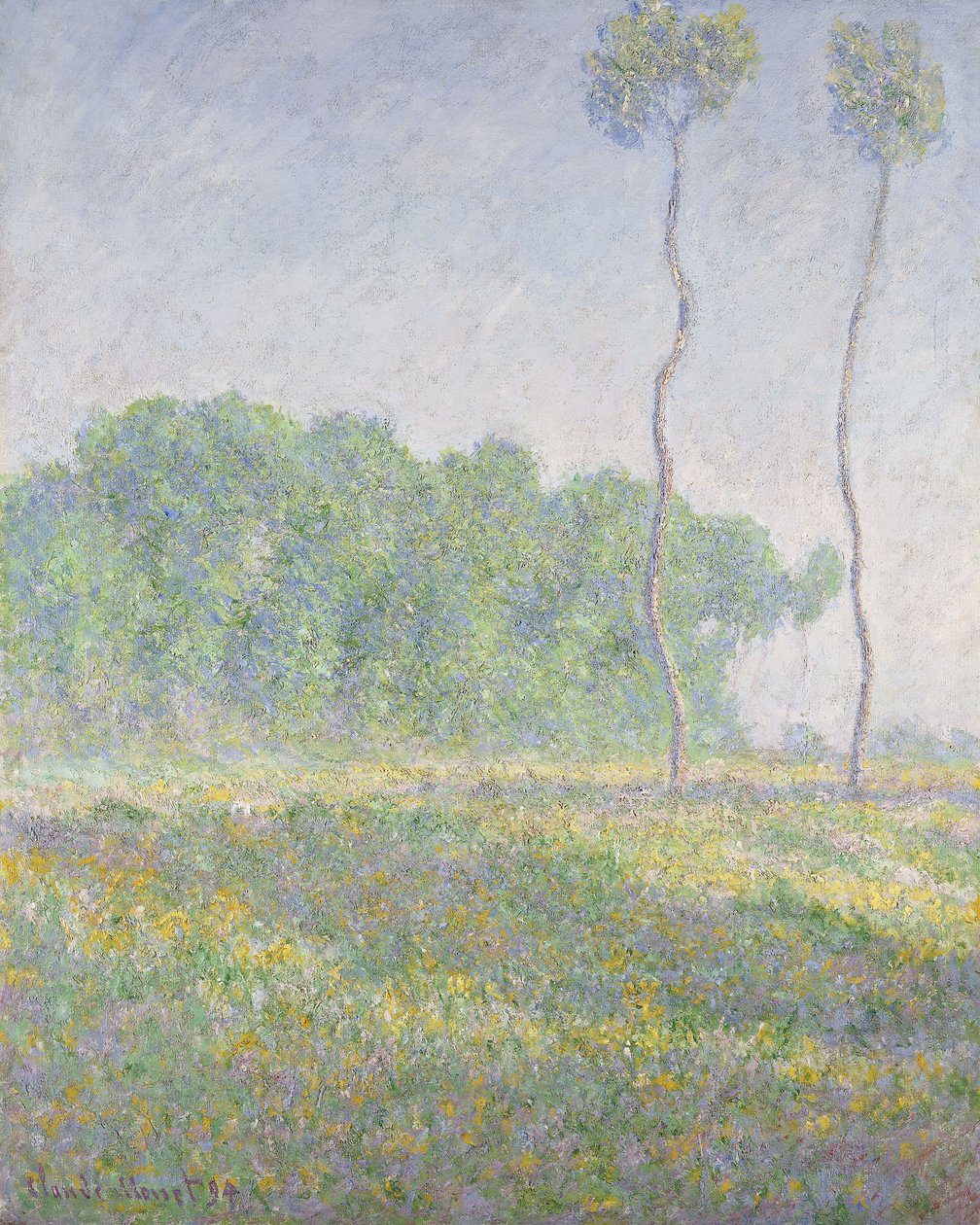 Landskap på våren av Claude Monet