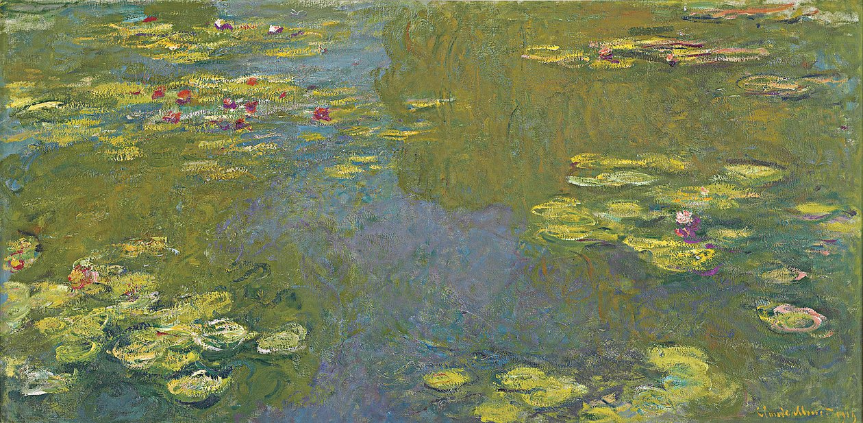Näckrosdamm av Claude Monet