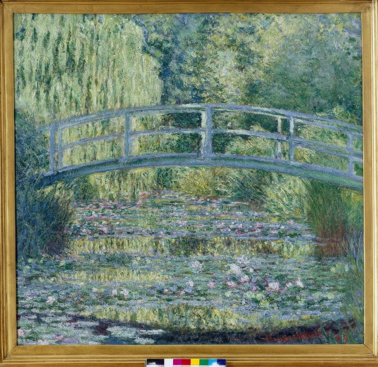 Näckrosdammen, grön harmoni av Claude Monet