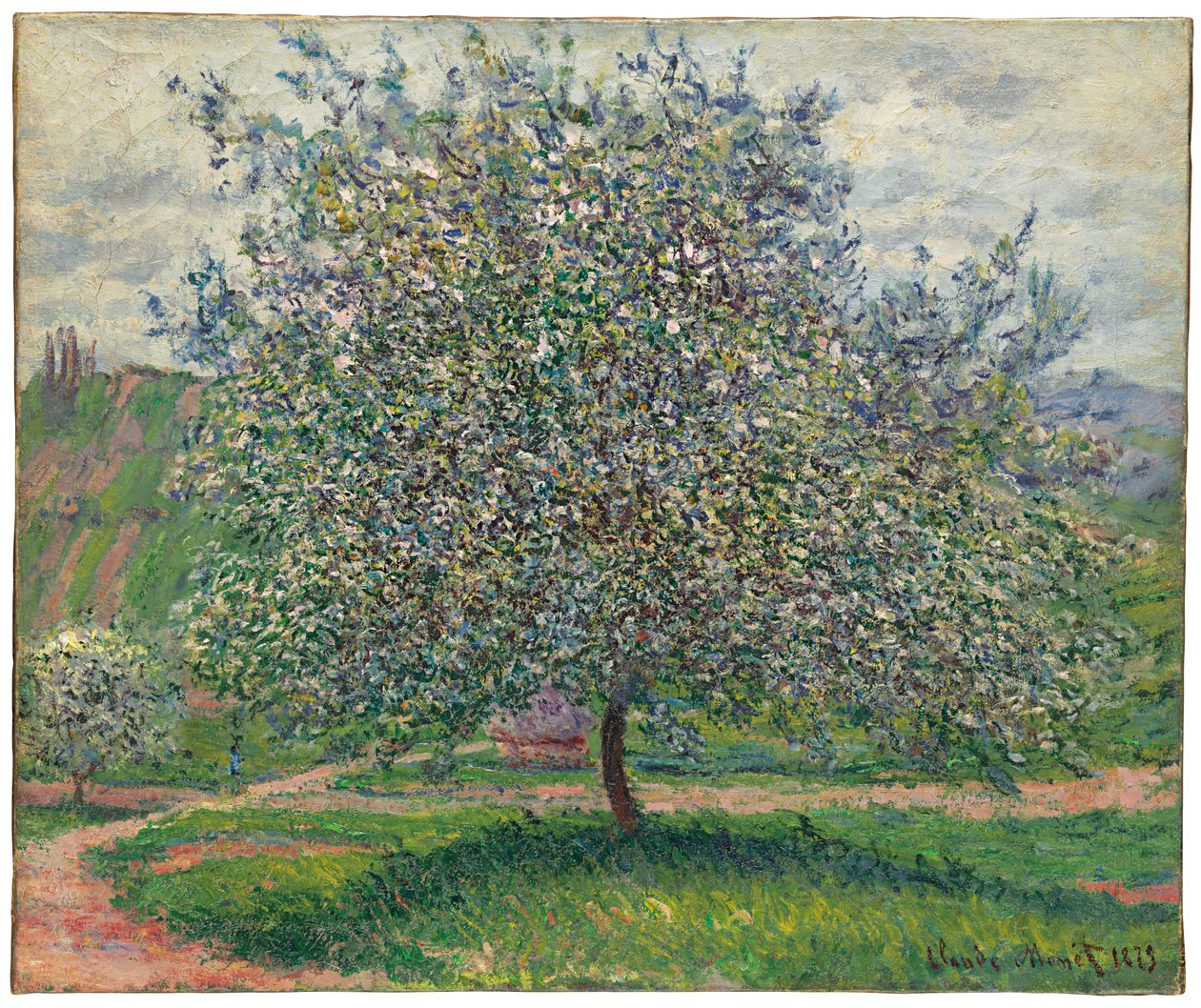 Äppelträdet, 1879 av Claude Monet