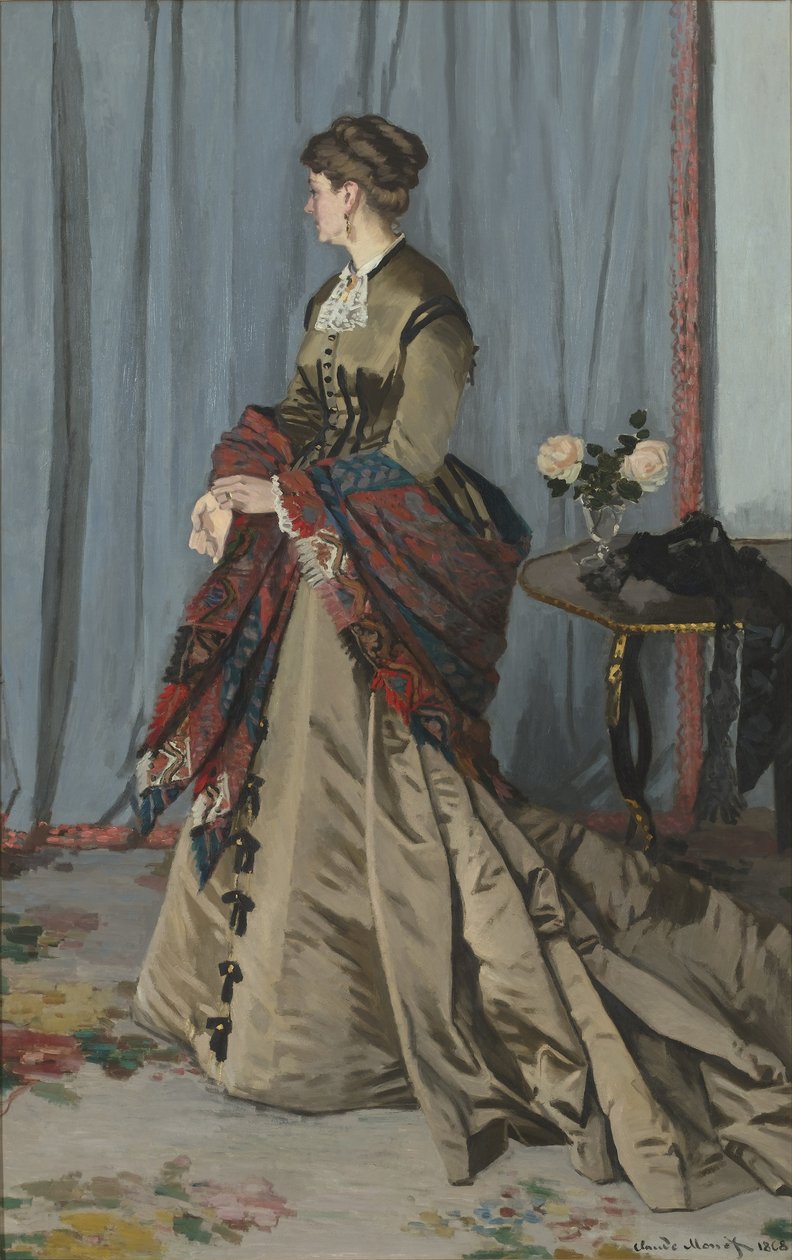 Madame Louis Joachim Gaudibert av Claude Monet