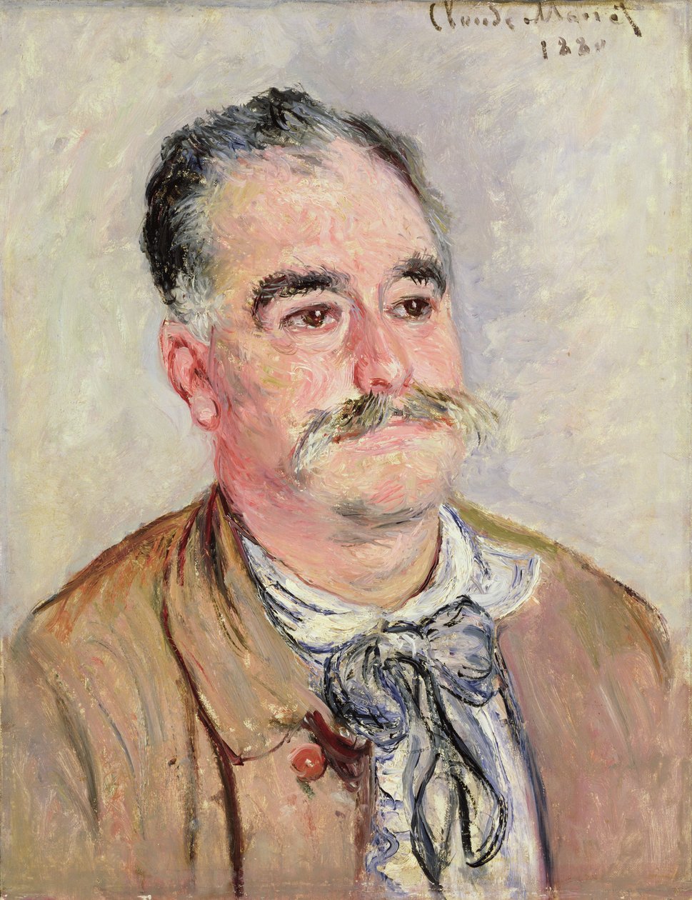 Monsieur Cognerat, 1880 av Claude Monet