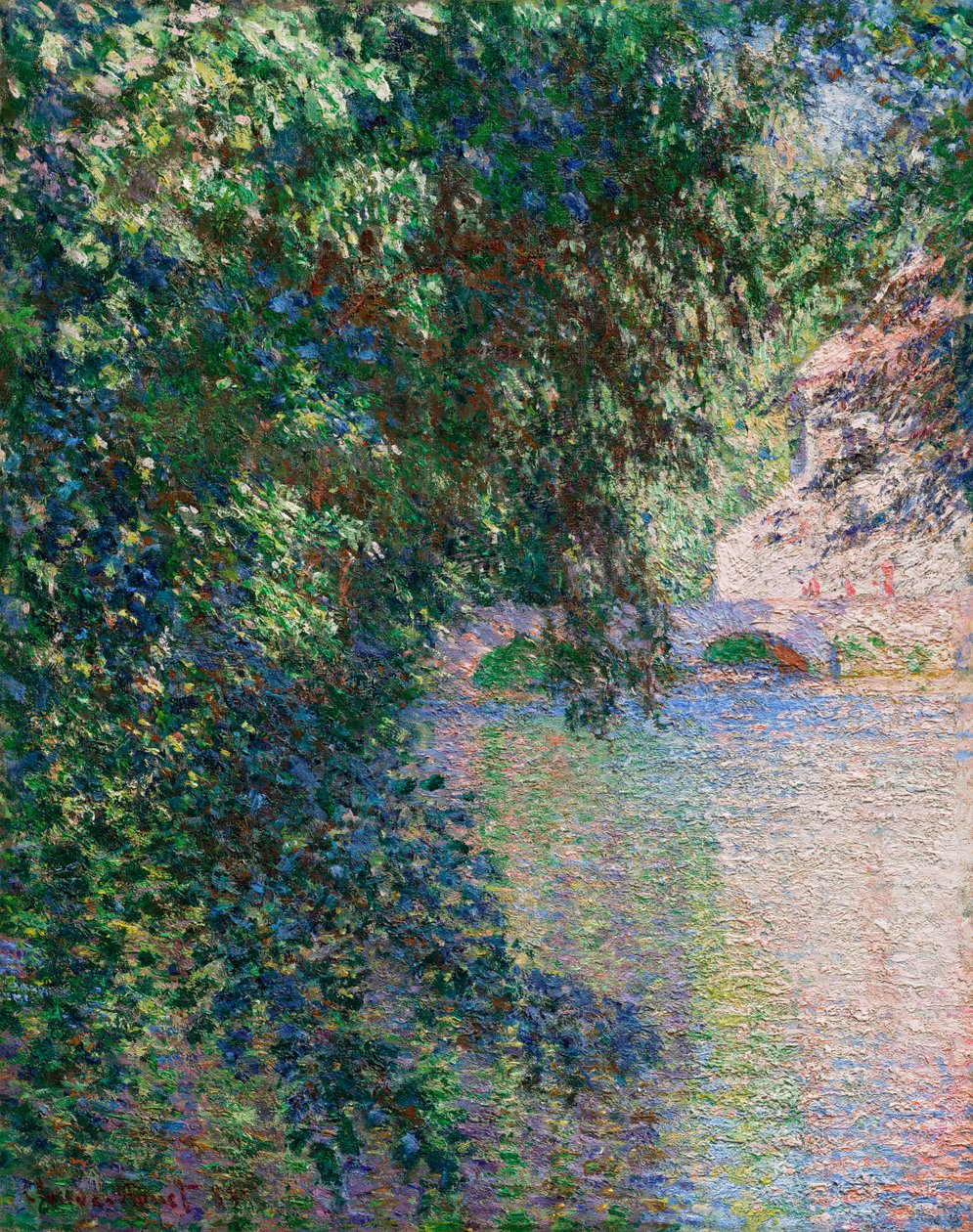 Moulin de Limetz av Claude Monet
