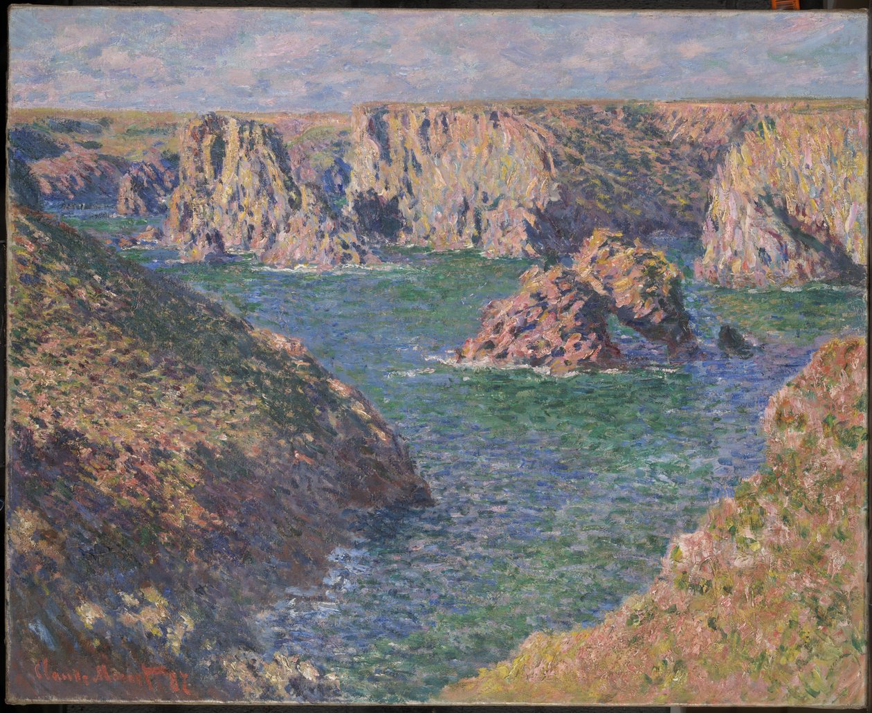 Port-Domois, Belle-Isle av Claude Monet