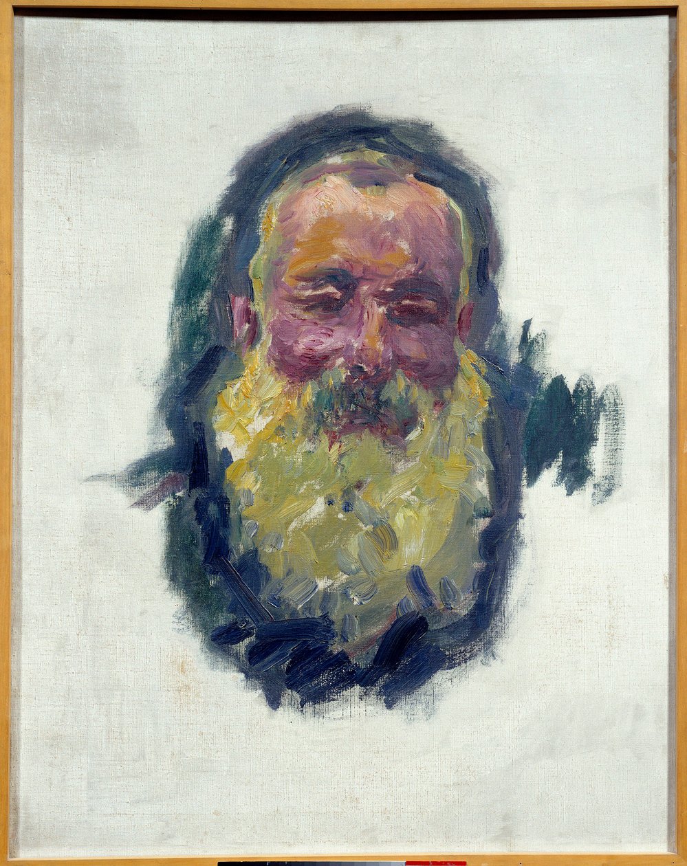 Porträtt av konstnären av Claude Monet