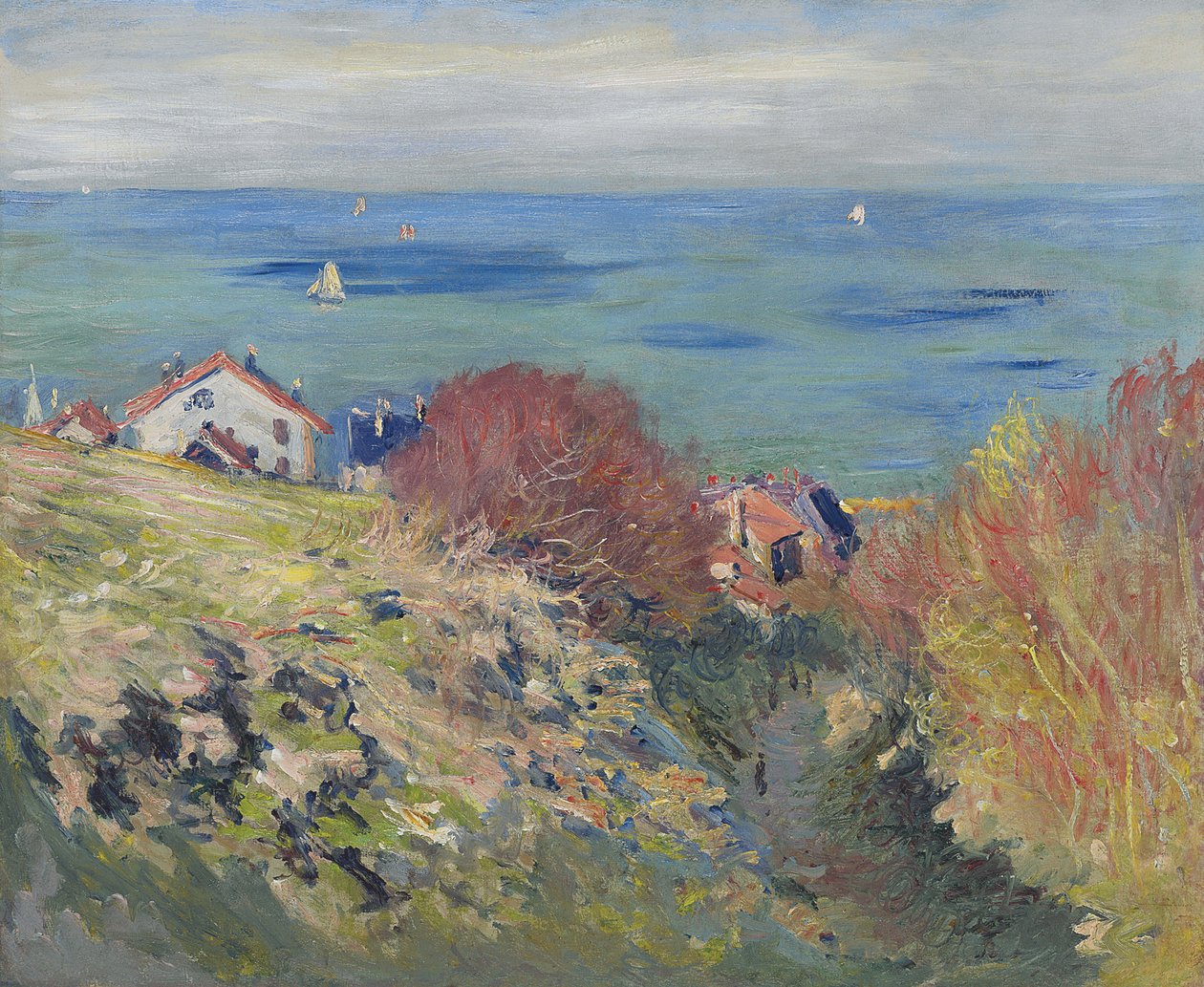 Pourville, 1882 av Claude Monet