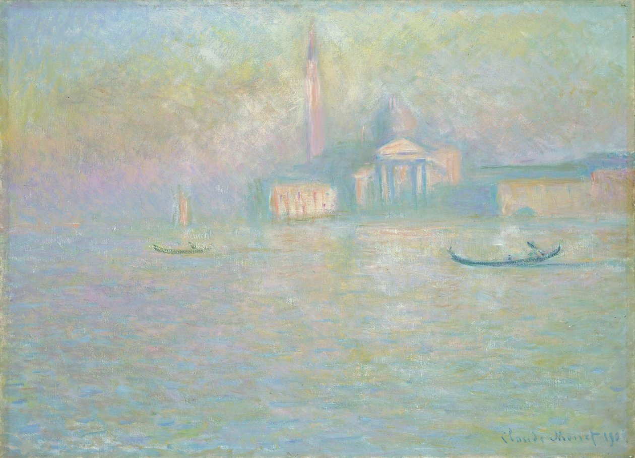 San Giorgio Maggiore av Claude Monet