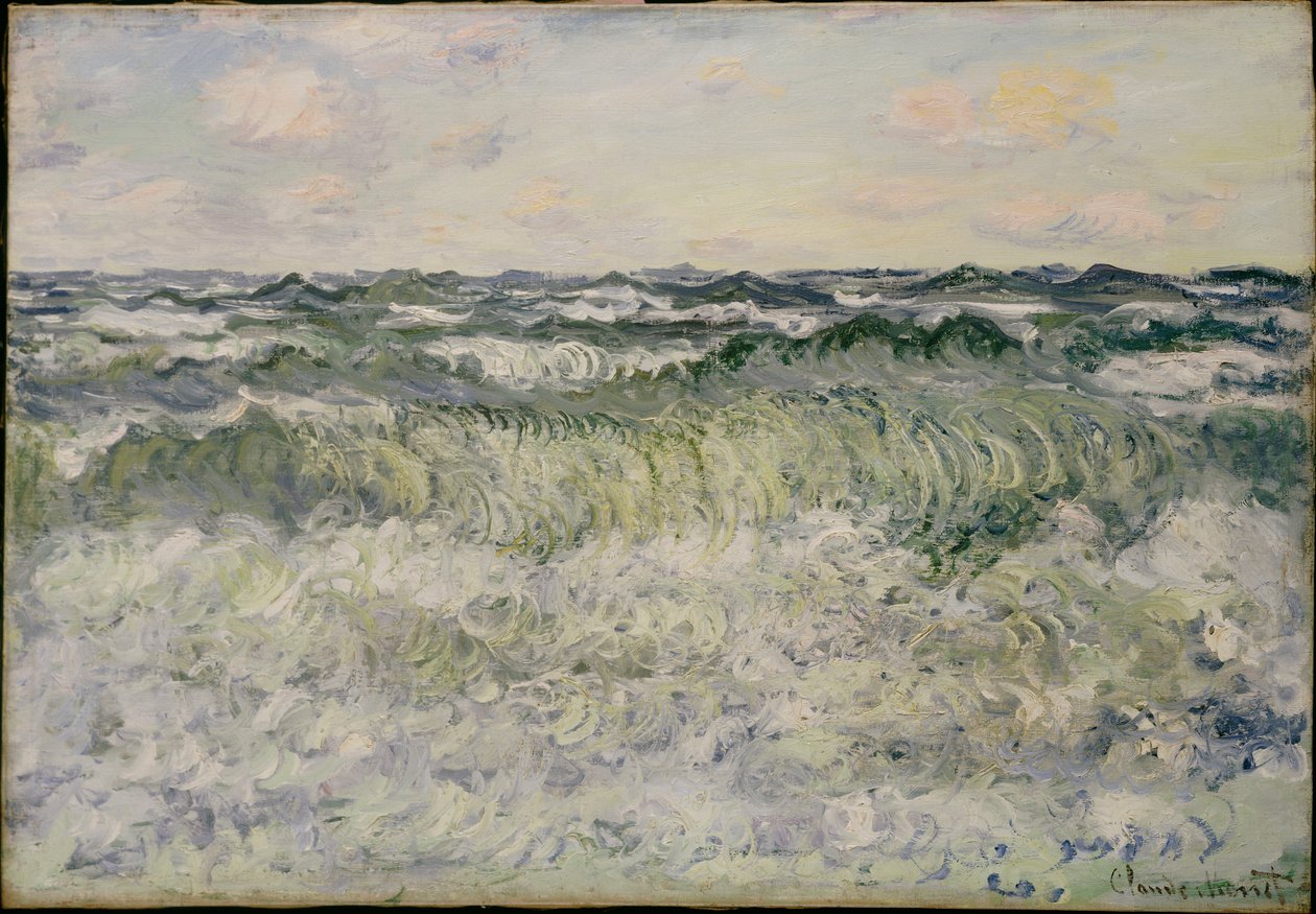 Seascape, 1881 av Claude Monet