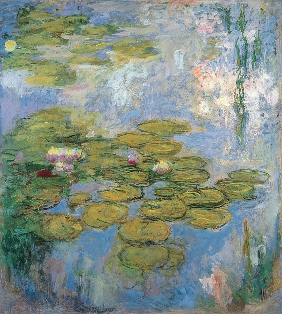Nymfer (Nymphéas). 1916-19 av Claude Monet