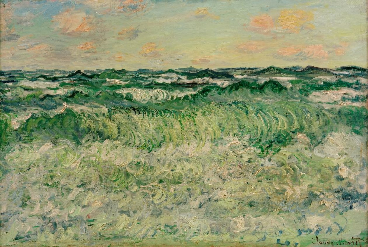 Seestück (Seestudie) av Claude Monet