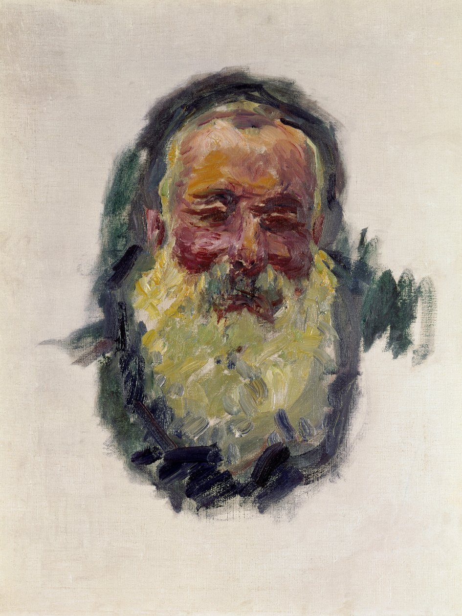 Självporträtt, 1917 av Claude Monet