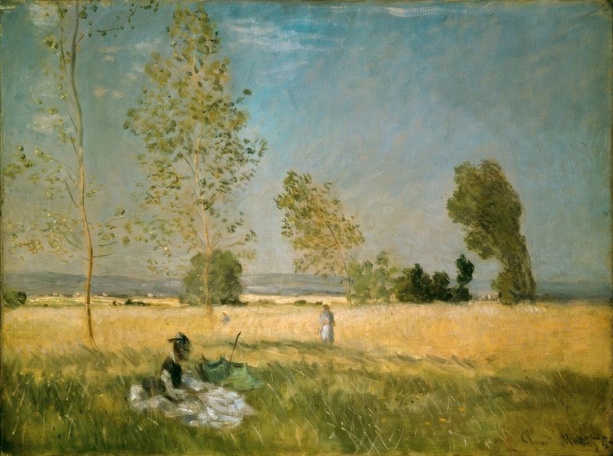 sommar av Claude Monet