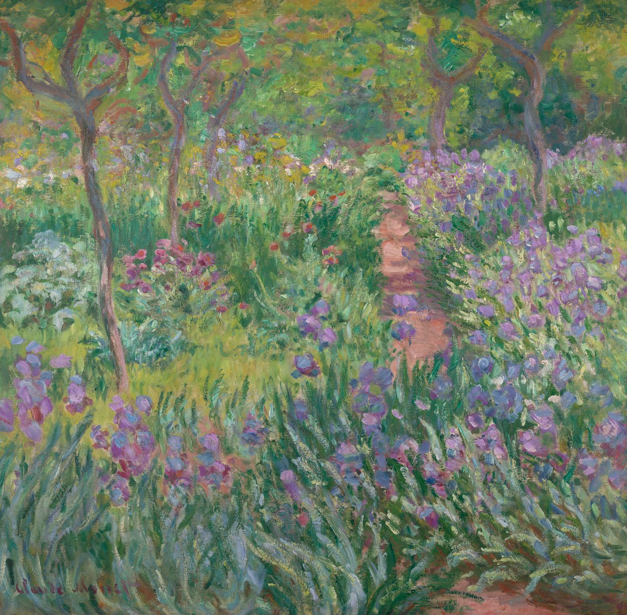 Konstnären av Claude Monet