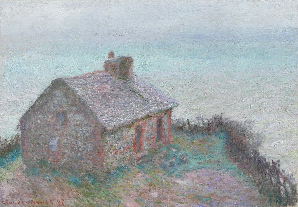 Tullhuset i Varengeville, 1897 av Claude Monet