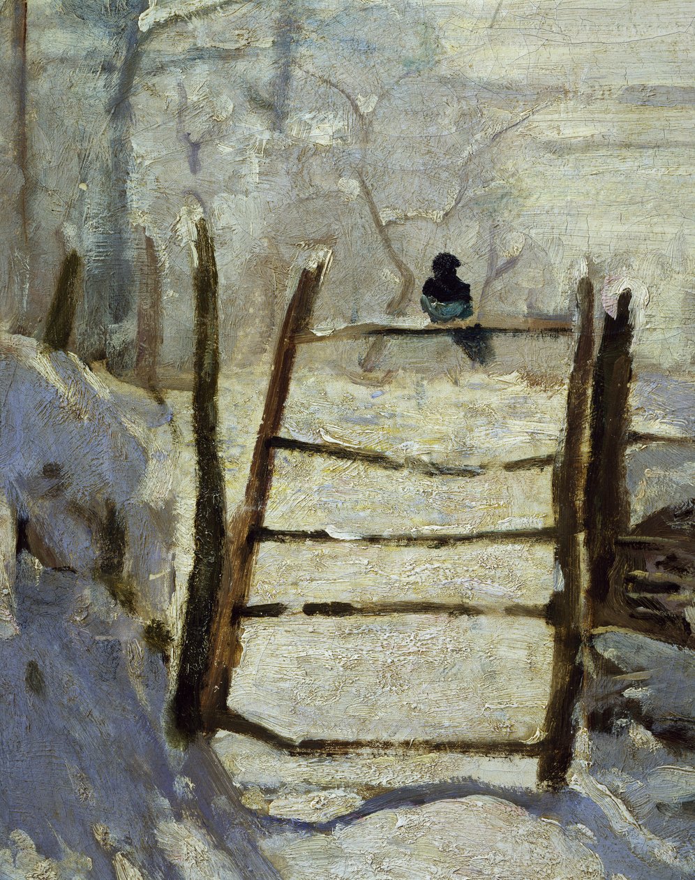 Skatan (detalj) av Claude Monet