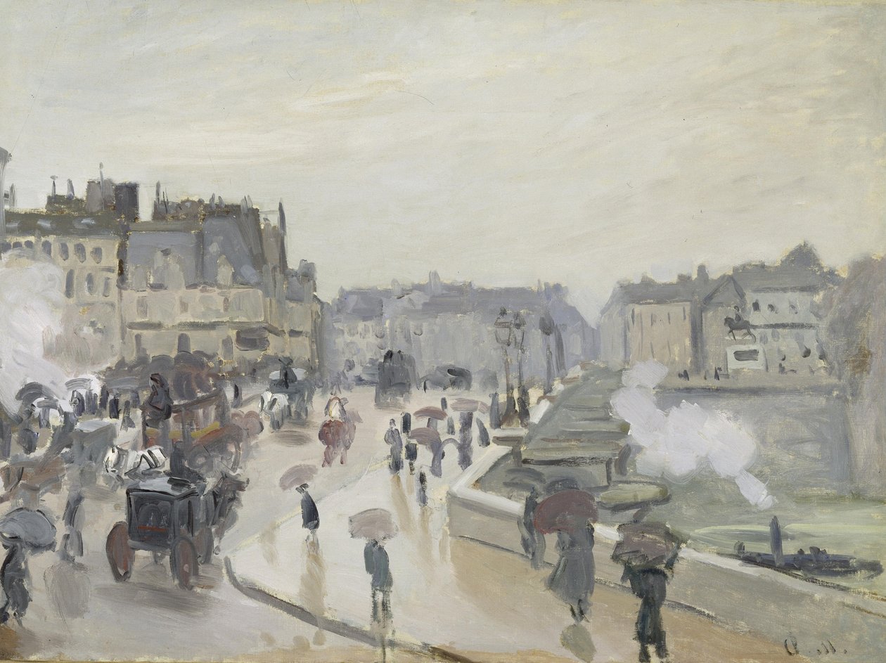 Pont Neuf av Claude Monet