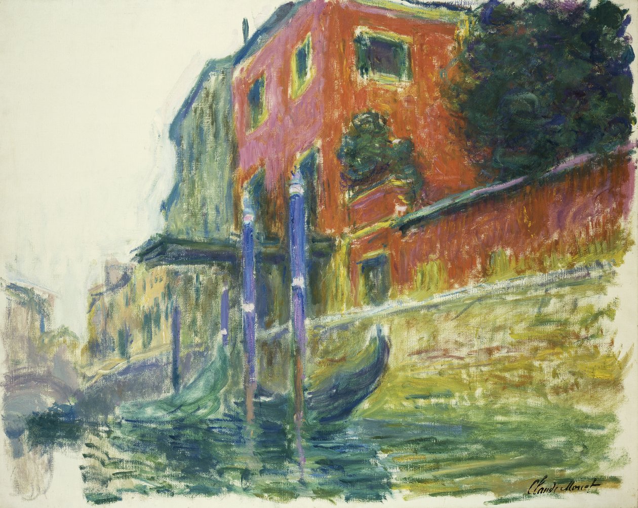 Röda huset; Röda huset, 1908 av Claude Monet